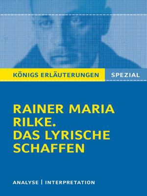 cover image of Rilke. Das lyrische Schaffen.